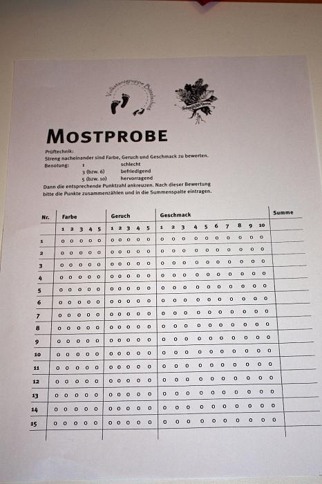 Mostprobe in Bittelschie�