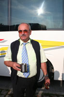 Unser Busfahrer Hermann Schulz