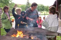 Stockbrot backen