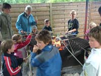 Stockbrot backen