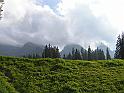  Die Gipfel der Churfirsten sind noch mehr oder weniger in den Wolken.