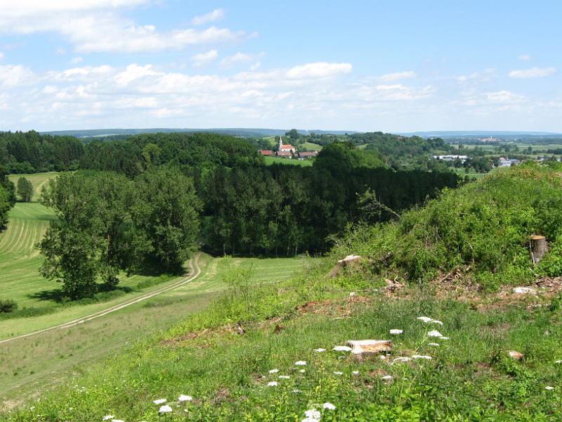 130616heuneburg102.JPG - Blick Donau abwärts....